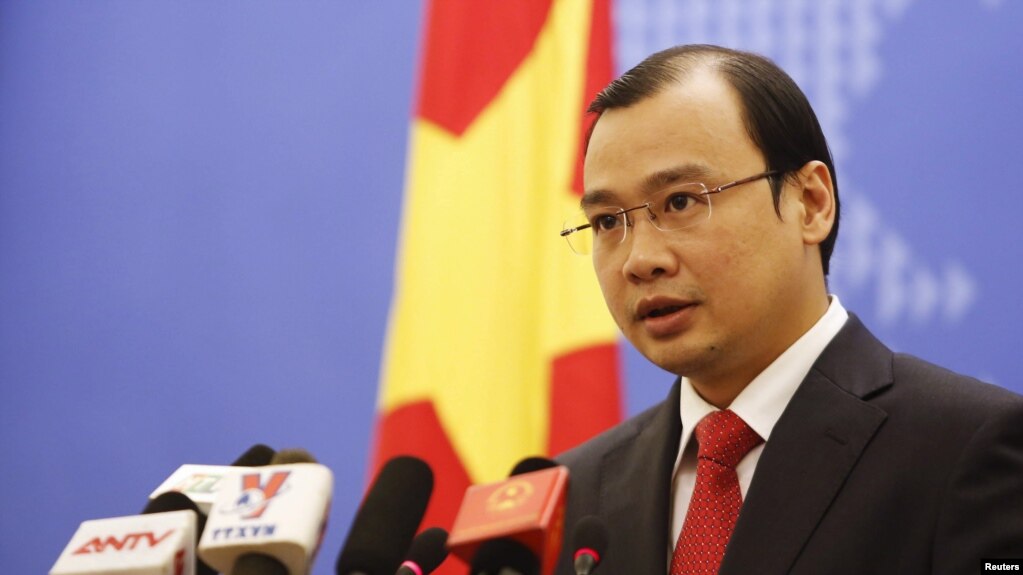 Phát ngôn viên Bộ Ngoại giao Lê Hải Bình.