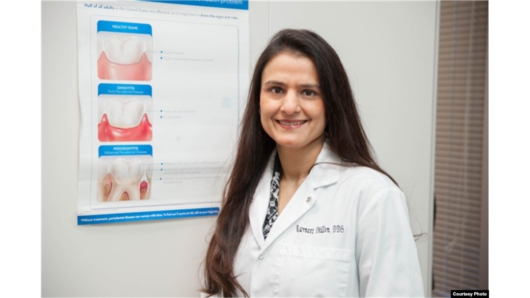 Indian Navneet Dhillon earned her bachelor's degree in dental surgery from an Indian school in 2001 before studying and graduating with a doctor of dental surgery (DDS) degree from the University of Southern California in 2008.