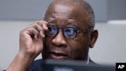 Laurent Gbagbo attend le début de son procès devant la CPI à La Haye, le 28 janvier 2016. (AP Photo/Peter Dejong, Pool)