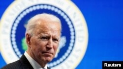 Presiden AS Joe Biden dijadwalkan berpidato di hadapan sidang paripurna Kongres AS, Rabu malam, 28 April 2021. (Foto: REUTERS/Kevin Lamarque/File)