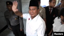 Ketua Umum Partai Gerakan Indonesia Raya (Gerindra), Prabowo Subianto (foto: dok). 