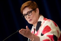 Australia's Foreign Minister Marise Payne