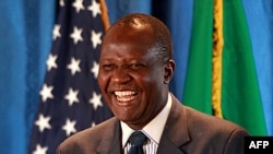 FILE - Felix Mutati, newly elected leader of Zambia's Movement for Multi-Party Democracy.