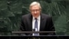 FILE - Sergei Ryabkov, deputy foreign minister of the Russian Federation, addresses the Nuclear Nonproliferation Treaty conference at United Nations headquarters, May 4, 2010. Ryabkov said Moscow would retaliate if the U.S. expands sanctions against it. 