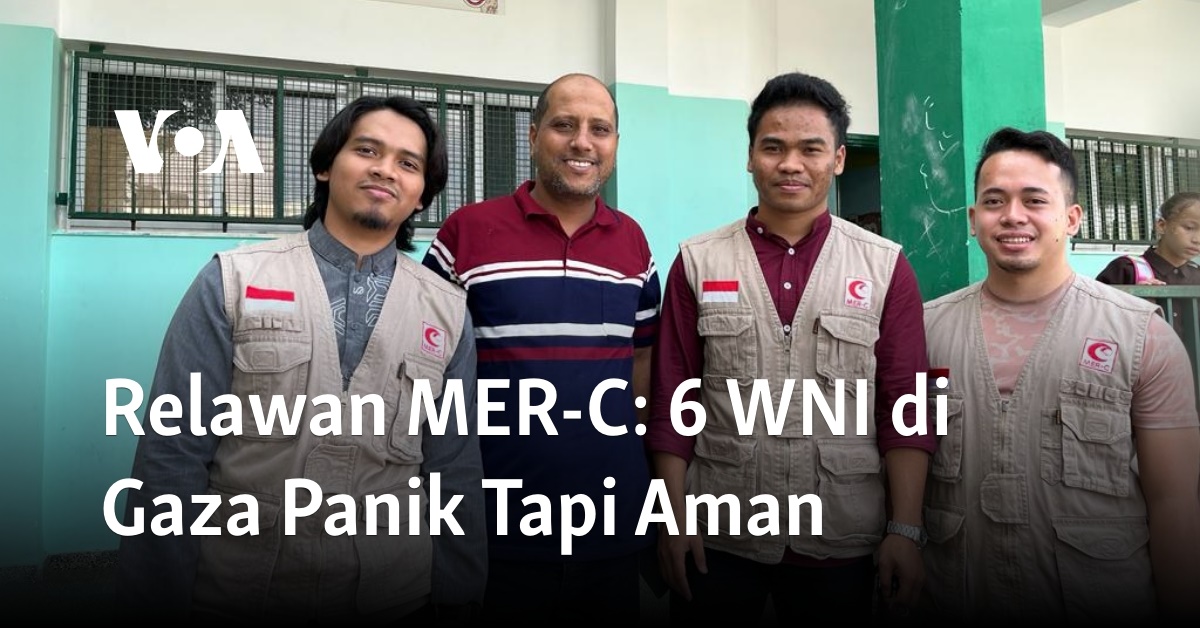 Relawan MER-C: 6 WNI Di Gaza Panik Tapi Aman