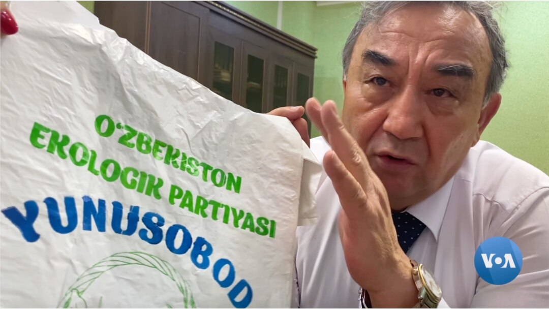Ekologik partiya atrof-muhitni asrovchi mahsulotlarni targ'ib qiladi