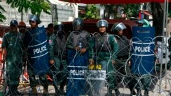 Cambodia Security Forces, Opposition Party Clash