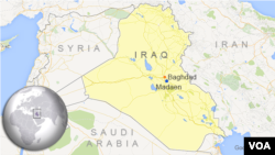 이라크 바그다드에서 남쪽으로 45km 떨어진 마다엔 마을에서 24일 친 정부 수니파 무장대원을 노린 자살 폭탄 공격이 발생했다.