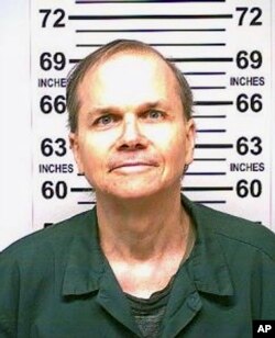 FILE - This Jan. 31, 2018 photo, provided by the New York State Department of Corrections, shows Mark David Chapman, the man who killed John Lennon.