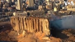 تصاویر هوایی از مناطق ویران شده در بندر شهر بیروت بعد از انفجار بزرگ