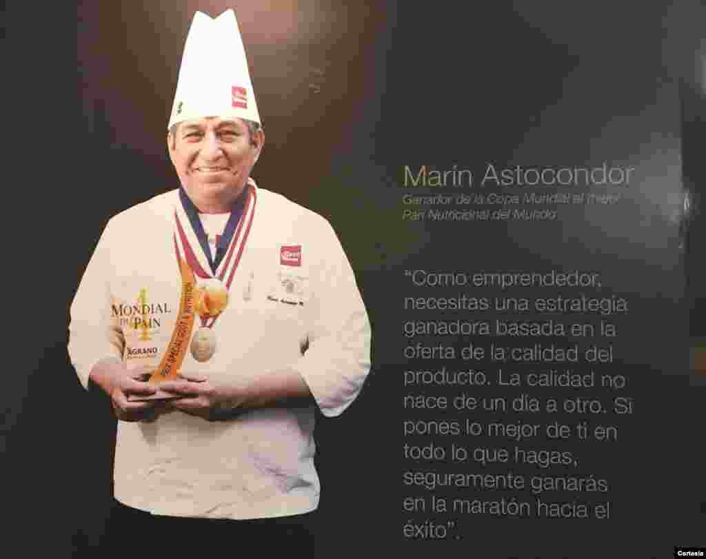 El maestro panadero Marin Astocondor será una de las atracciones del Taste of Peru. Astocondor es reconocido como el &quot;Embajador del Pan&quot; por Les Ambassadeurs du Pain.