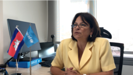 Cristian Munduate, UNICEF representative for Cambodia, in Phnom Penh, Oct. 17, 2019. (Khan Sokummono/VOA Khmer)