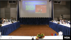 တကောင်းသုတေသနအဖွဲ့က ပြုစုထားတဲ့ မြန်မာ့ငြိမ်းချမ်းရေးဖြစ်စဉ်အတွင်းမှ လုံခြုံရေးကဏ္ဍဆွေးနွေးချက်များ ဆိုတဲ့စာအုပ် ရှင်းလင်းပွဲ