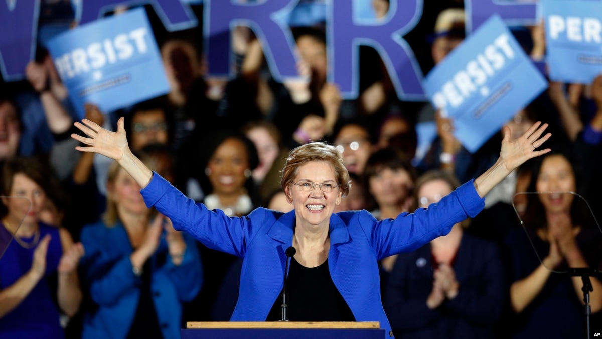Elizabeth Warren akan Calonkan Diri dalam Pilpres AS 2020