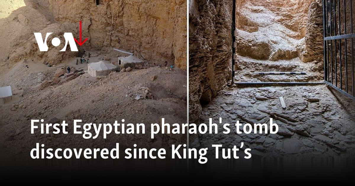 First Egyptian pharaoh's tomb discovered since King Tut’s