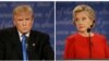Trump, Clinton Spar on Economy, US Global Role 
