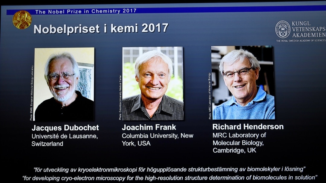 瑞士美国和英国科学家荣获诺贝尔化学奖