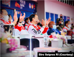 Presiden Joko Widodo resmi membuka Pekan Olahraga Nasional (PON) XX tahun 2021 di Papua. (Foto: Courtesy/Biro Setpres)