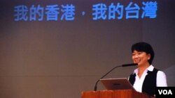 台灣文化部長龍應台最近在香港大學發表演講，分析台、港關係