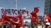 Thousands Rally in Turkey Against Kurdish Rebels