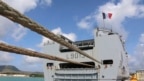 Tàu đổ bộ tấn công lớp Mistral của Pháp ở căn cứ Guam của Mỹ trong lần tham gia tập trận chung hồi tháng 5 năm 2017