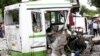 Xe tải đụng xe khách ở Nga, 14 người chết