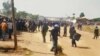 Polícia em força nas ruas do Cafunfo - residente