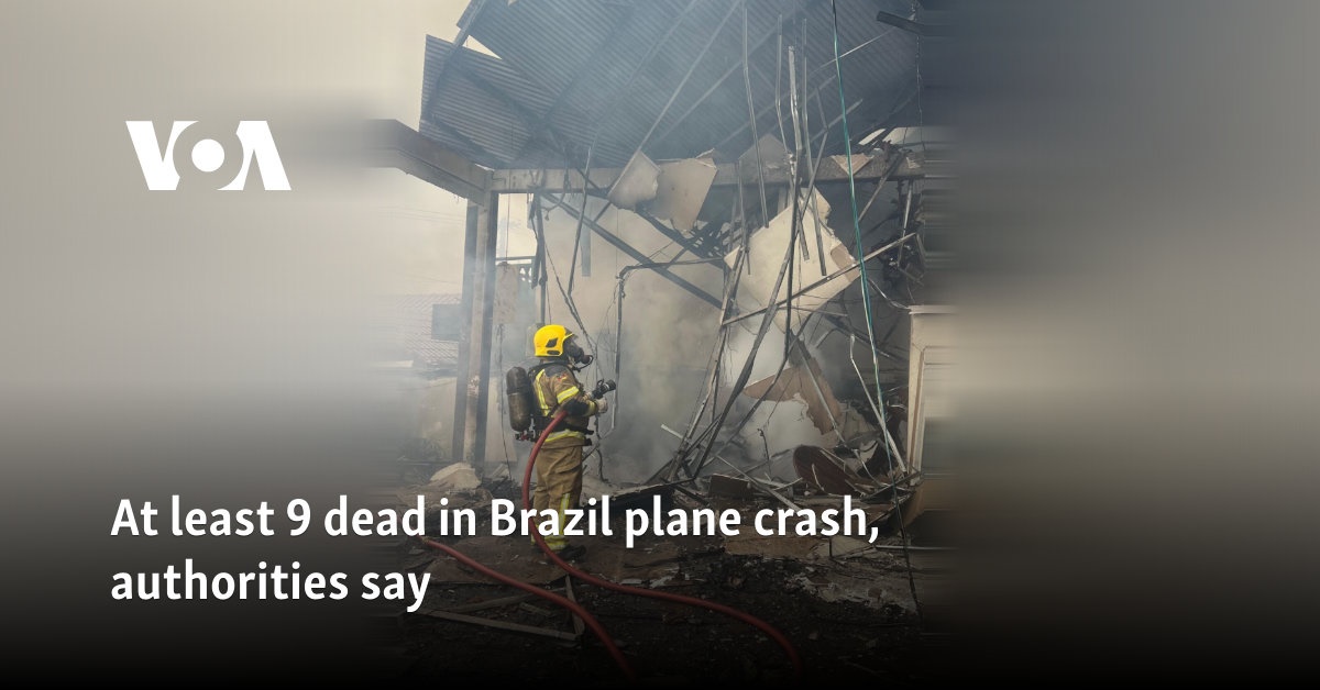 Small Plane Crash Kills Nine in Brazil