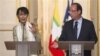 Presiden Perancis Janji Bantu Transisi Demokrasi Burma