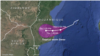 Tropical Storm Dineo Slaps Towns on Mozambique's Coast