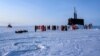 美國攻擊型潛艇康涅狄格號2020年在北冰洋上浮出冰面參與演習（美國海軍2020年3月7日照片）