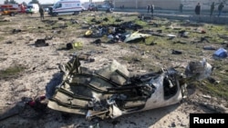 El accidente ocurrió horas después de que Irán lanzó un ataque con misiles balísticos contra bases iraquíes que albergan a soldados estadounidenses.