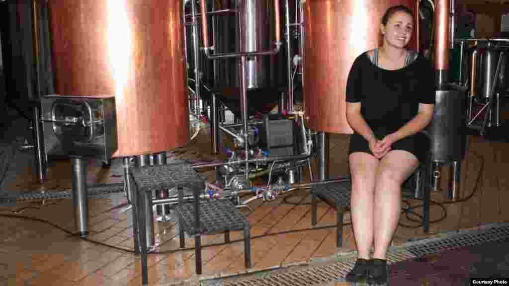 Nuschka Botha of the Black Horse Brewery in the Magaliesburg Mountains is one of two women working in the commercial craft beer industry. (Photo Credit: Darren Taylor)