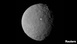 The dwarf planet Ceres taken by NASA's Dawn spacecraft on February 19, 2015, from a distance of nearly 29,000 miles is shown in this handout photo provided by NASA, March 2, 2015.
