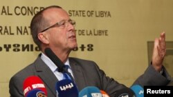 Le chef de la Mission d'appui des Nations Unies en Libye, Martin Kobler le 22 novembre 2015.