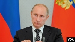 Russia president Vladimir Putin