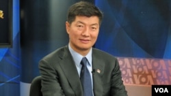 西藏行政中央首席部长洛桑森格 (资料照片)