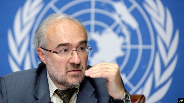 El secretario general de la OMM, Michel Jarraud, dice que las temperaturas globaes han aumentado 1 grado Celsius por encima de la era pre industrial.


