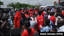 Chibok girls 2nd year anniversary rally in Abuja, Nigeria April 14, 2016