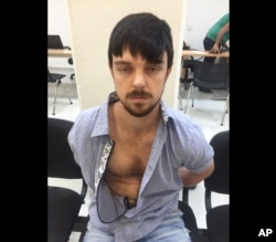This Dec. 28, 2015 photo released by Mexico's Jalisco state prosecutor's office shows a youth identified as Ethan Couch after he was taken into custody in Puerto Vallarta, Mexico.
