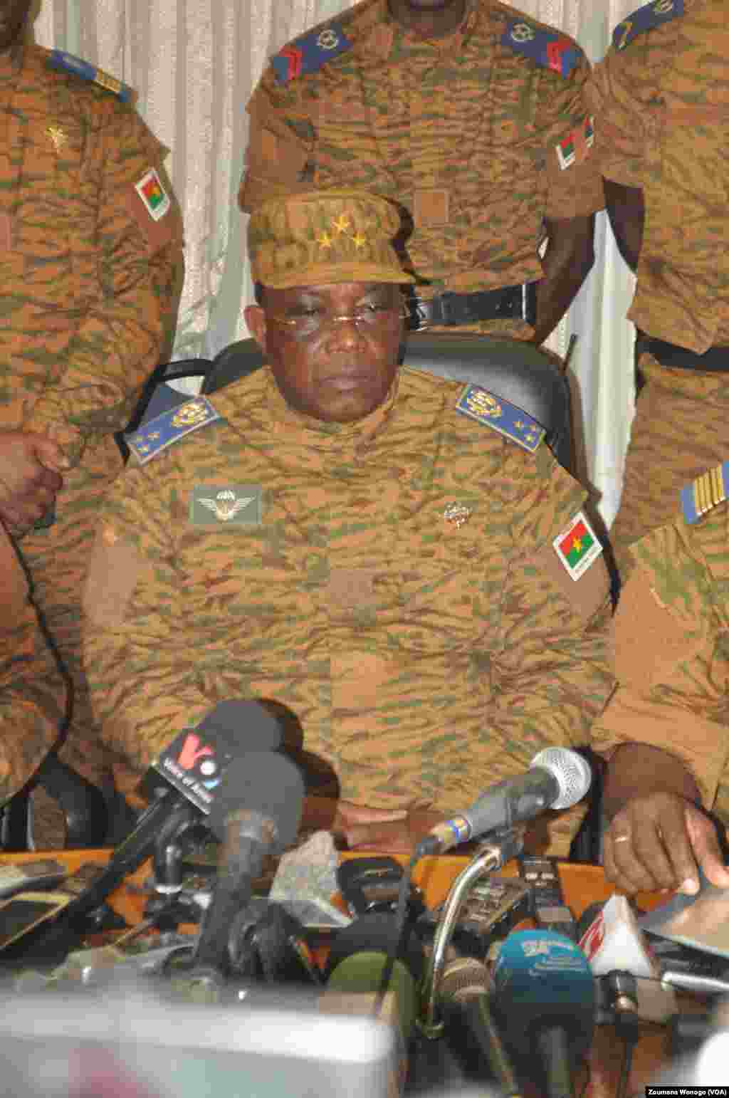 Burkina Faso's military chief General Honore Traore