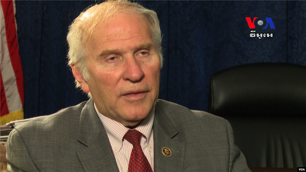 Congressman Steve Chabot (R-Ohio) talked to VOA Khmer on November 1, at his office in Washington, D.C about Cambodian politics.