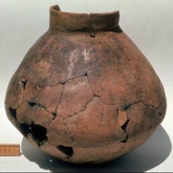 These jars from the Zagros Mountains in Iran are believed to contain evidence of the oldest-known wine