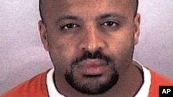FILE - Zacarias Moussaoui, the so-called 20th hijacker in the September 11, 2001 attacks, is shown.