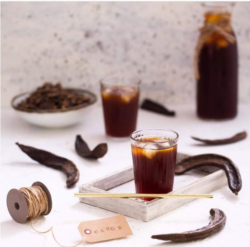 Jus Carob, salah satu minuman khas Mesir untuk berbuka puasa di bulan suci Ramadan. (Photo: Instagram/@nanosnummies)