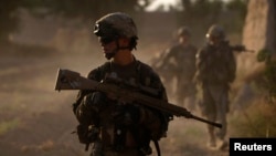 아프가니스탄 주둔 미군 병사들. (자료사진)