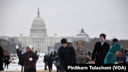 Snowball Fight in DC