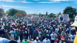 Marcha da UNITA em Benguela, Angola, 11 de Dezembro de 2021