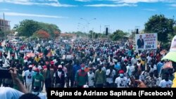 Marcha da UNITA em Benguela, Angola, 11 de Dezembro de 2021