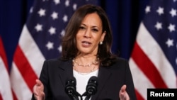 Ứng cử viên Phó Tổng thống của Đảng Dân chủ, Thượng nghị sĩ Kamala Harris 